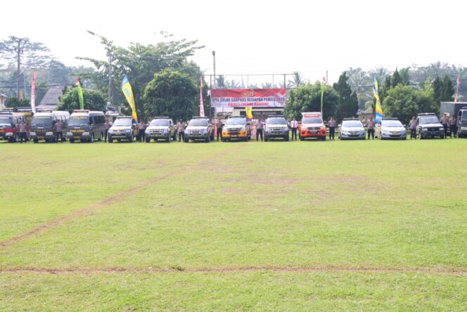 
					Tim Itwasum Polri Cek Sarpras Kesiapan Pemilu 2024 di Polres Tulang Bawang