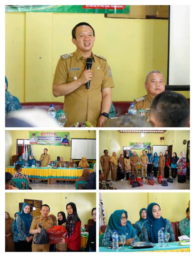 
					Pj Bupati Pringsewu Dr. Marindo Kurniawan, ST., MM Membuka Bimbingan Teknis dan Penyerahan Bantuan Pengolahan Lahan Pekarangan