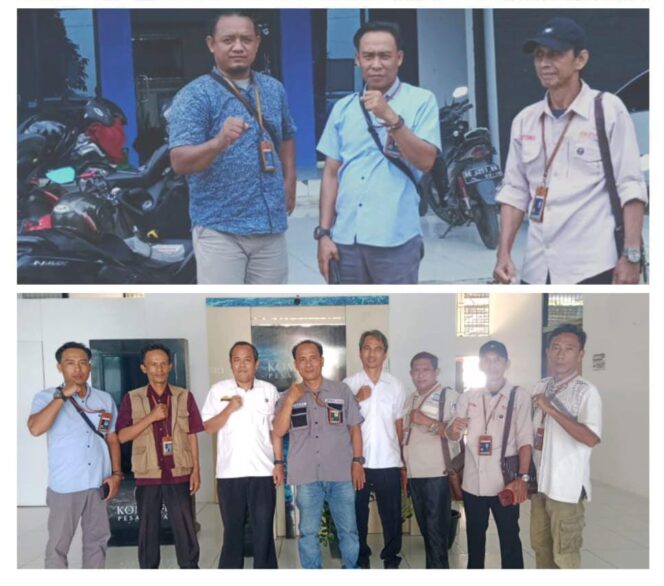 
					Gabungan Wartawan Idonesia (GWI) DPC Pesawaran Silaturahmi Ke Dinas Komunikasi,Informatika, Statistik dan Persandian (DisKominfotiksan) Kabupaten Pesawaran .Rabu 14/08/2024