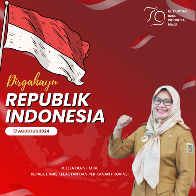 
					Ir. Liza Derni, M.M.  Kepala Dinas Kelautan dan Perikanan Provinsi