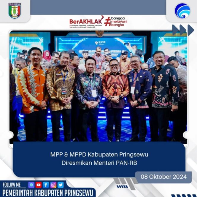
					MPP dan MPPD Pringsewu Diresmikan: Dorong Efisiensi dan Inovasi Pelayanan Publik