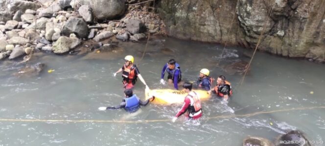 
					Tragis: Dua Remaja Tenggelam di Air Terjun Lubuk Law, Pesawaran