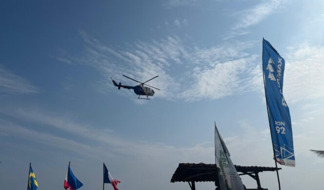 
					Ditpolairud Polda Lampung Laksanakan Patroli Udara dengan Helikopter untuk Amankan WSL Krui Pro 2025