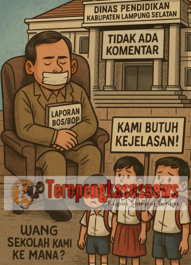 
					Bungkamnya Kepala Dinas Pendidikan Lampung Selatan: Publik Pertanyakan Dugaan Perlindungan terhadap Skandal Dana BOS dan BOP