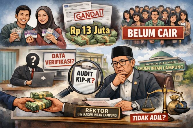 
					Dugaan Kelalaian Pengelolaan KIP-K di UIN Raden Intan Lampung, Rektor Akui Sedang Diaudit SPI