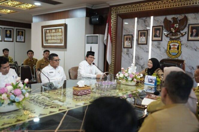 
					Perkuat Sinergi, Pimpinan Baru UIN Raden Intan Lampung Audiensi dengan Wali Kota Bandar Lampung