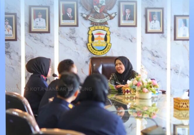 
					Wali Kota Bandar Lampung, Hj. Eva Dwiana Terima Audiensi Kepala Lapas Kelas I Bandar Lampung, Perkuat Sinergi Pembinaan dan Kemandirian Warga Binaan
