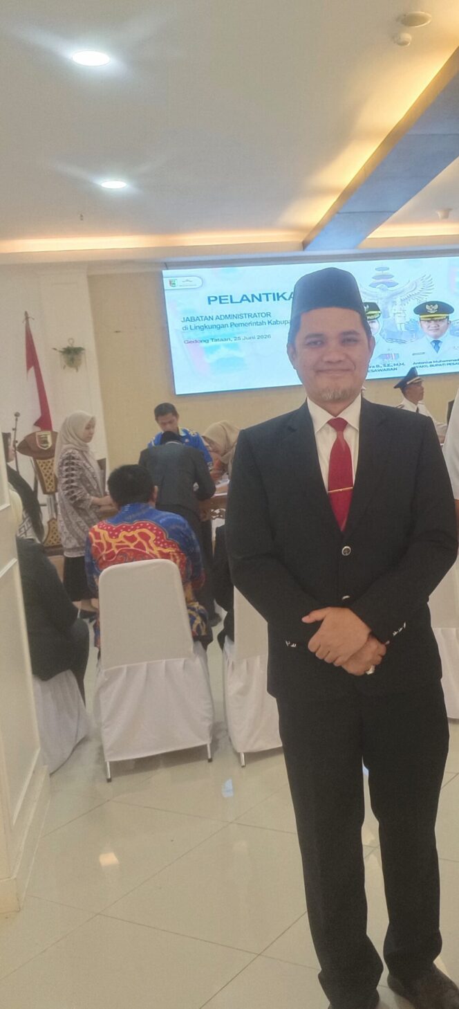 
					Riyanthama Aridi Resmi Jadi Sekretaris Dinas Perkim Pesawaran, Siap Tingkatkan Pelayanan Publik