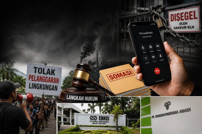 
					Bungkam Saat Dikonfirmasi, PT Trigunapratama Abadi dan PT Enkei Indonesia Dikecam Aktivis; Langkah Hukum dan Somasi Segera Dilayangkan
