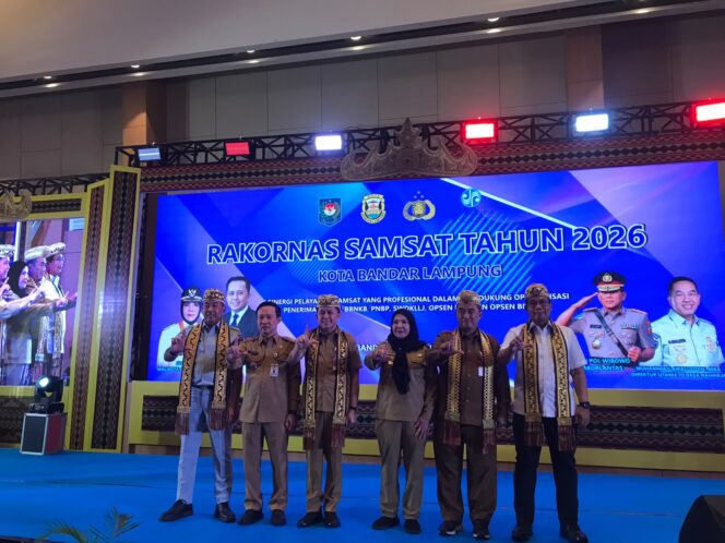 
					Rakornas Samsat 2026 di Lampung Perkuat Sinergi dan Digitalisasi Layanan