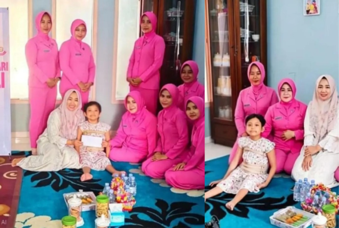 
					Ny. Tuti Irwan Pimpin Anjangsana Bhayangkari Ranting Purbolinggo, Berikan Dukungan untuk Ananda Arslya Putri
