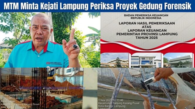 
					Denda RSUDAM Menumpuk, MTM Desak Kejati Lampung