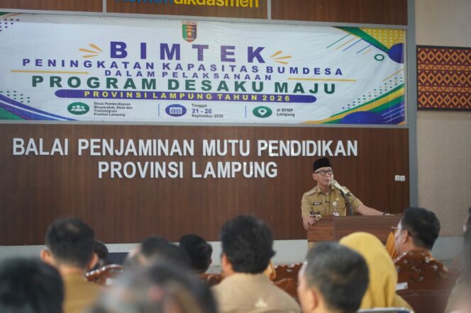 
					Pemprov Lampung Dorong BUMDes Jadi Motor Pertumbuhan Ekonomi Desa