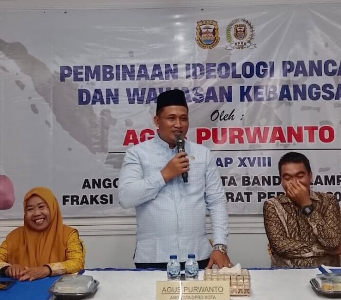 
					Agus Purwanto Ingatkan Pancasila Dimulai dari Keimanan dan Persatuan
